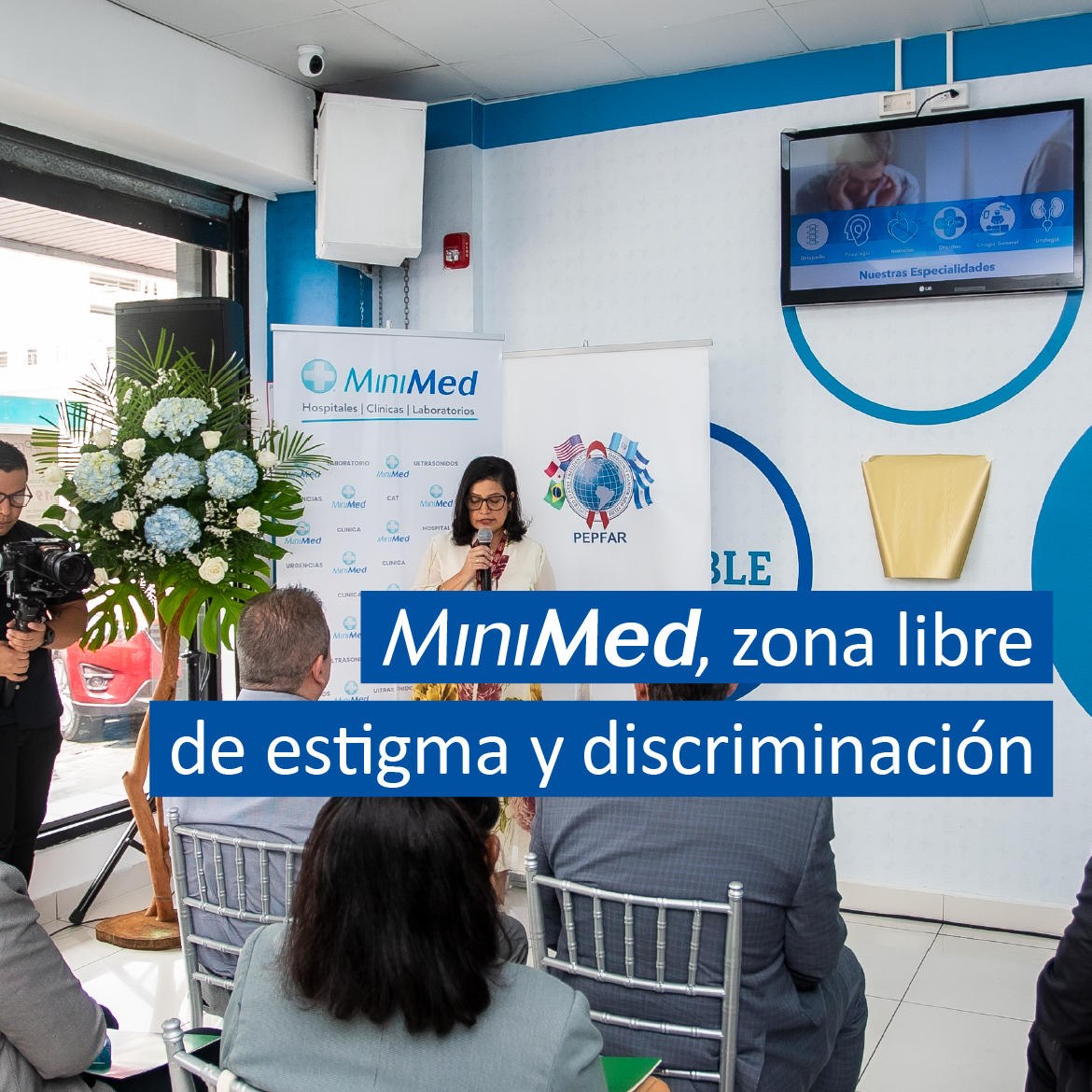 MiniMed es acreditado como una zona libre de estigma y discriminación por parte de la Asociación PASMO 